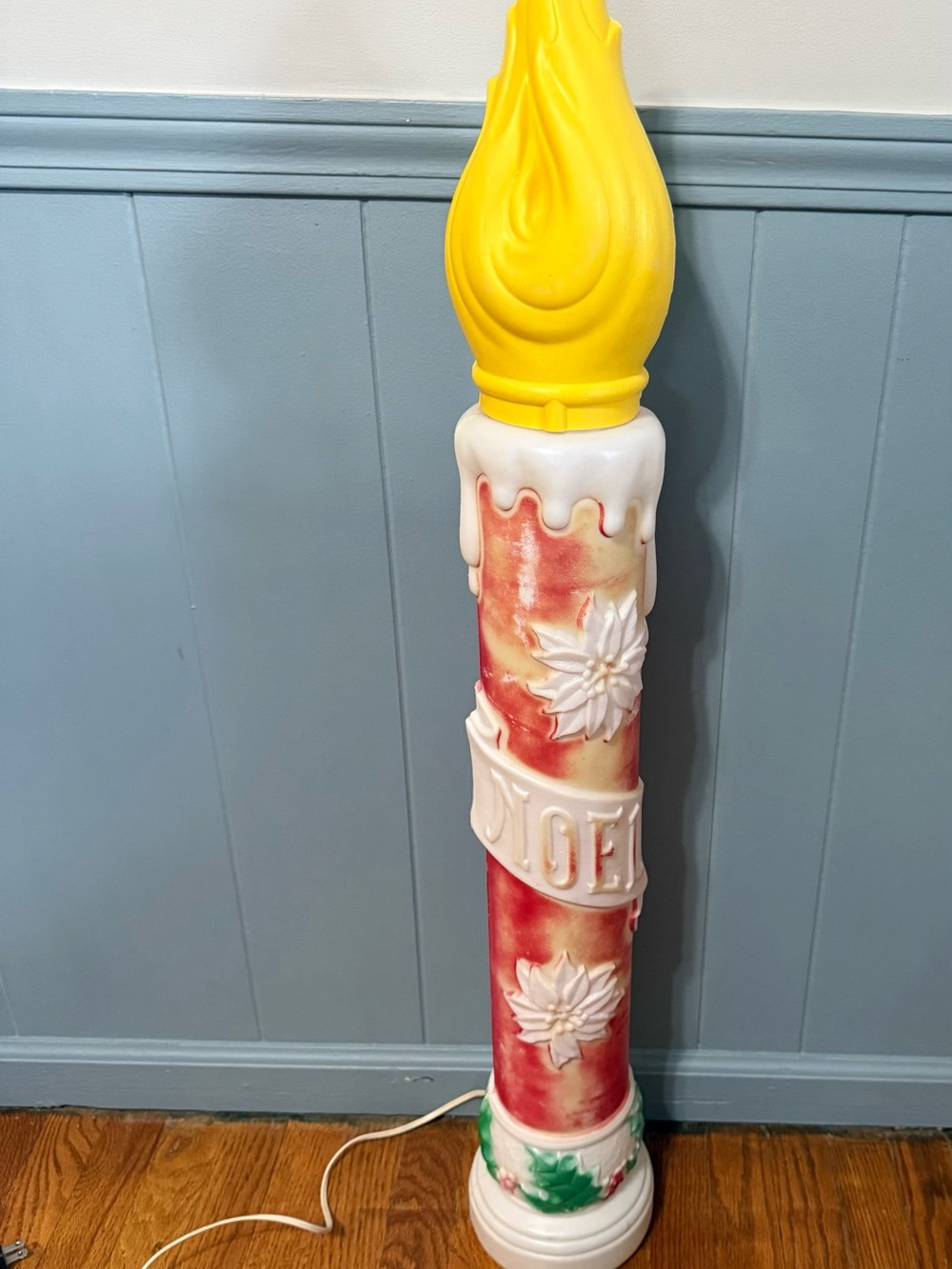 Empire Plastics Noel Candle Blow Mold